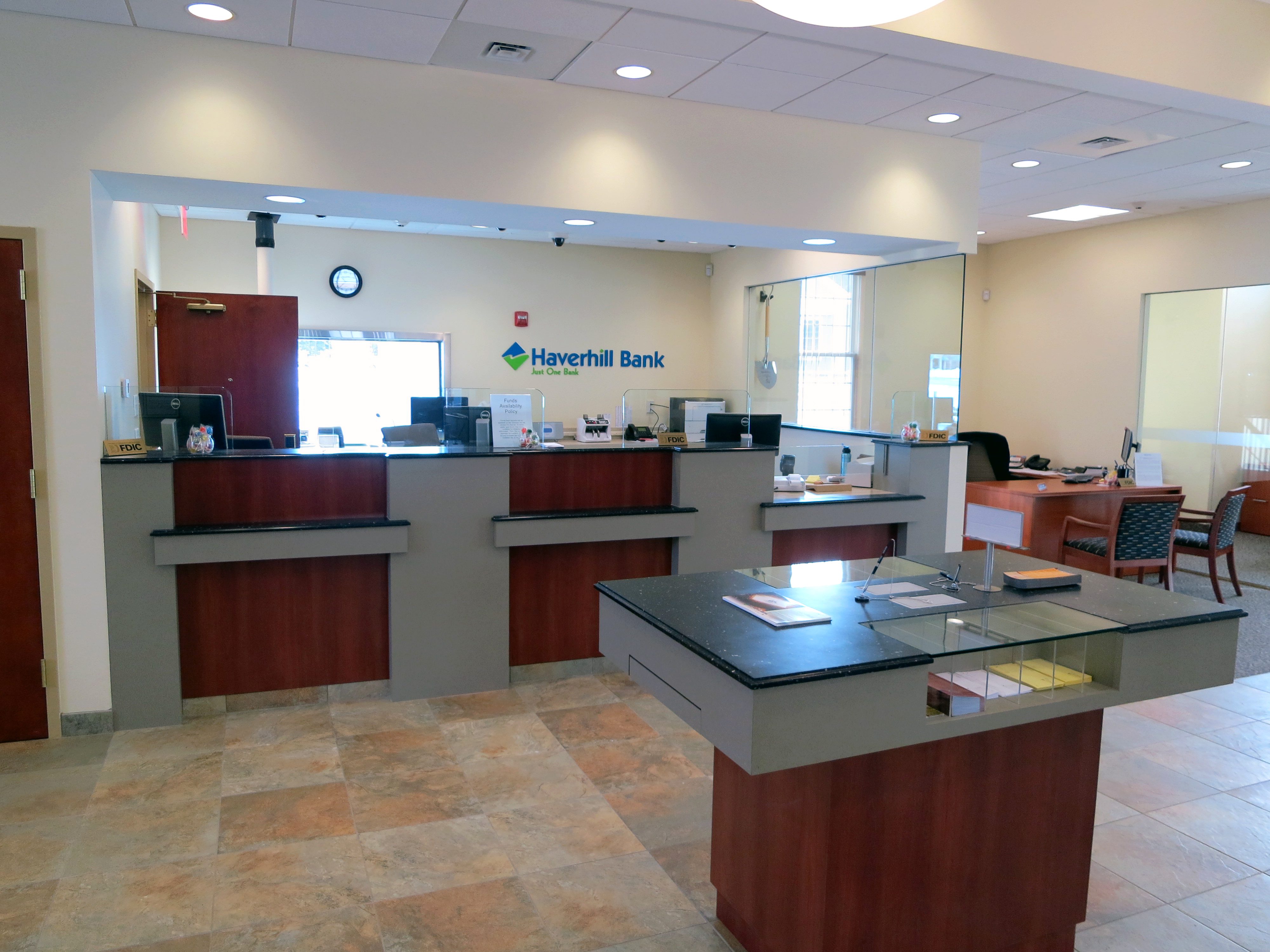 Haverhill Bank Check Desk & Teller | NES Group